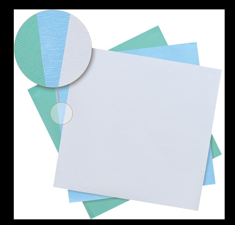 Папір крепований 75*75см